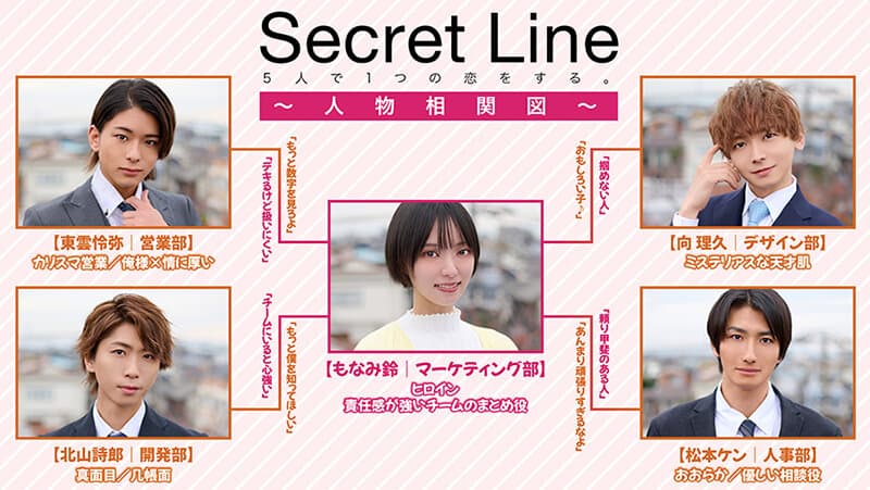 1seven00031 | Secret Line 5人で1つの恋をする。 もなみ鈴 画像 3