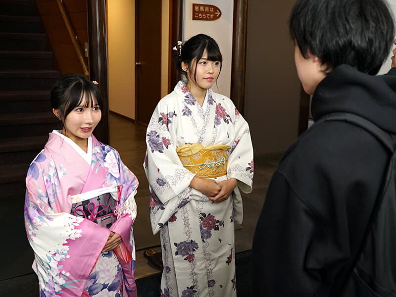 gvh00830 | 潰れかかった温泉旅館の姉妹女将は持ち前のスキルを活かしたエロすぎる接客で経営を立て直す！ 八森わか菜/由良かな 画像 1