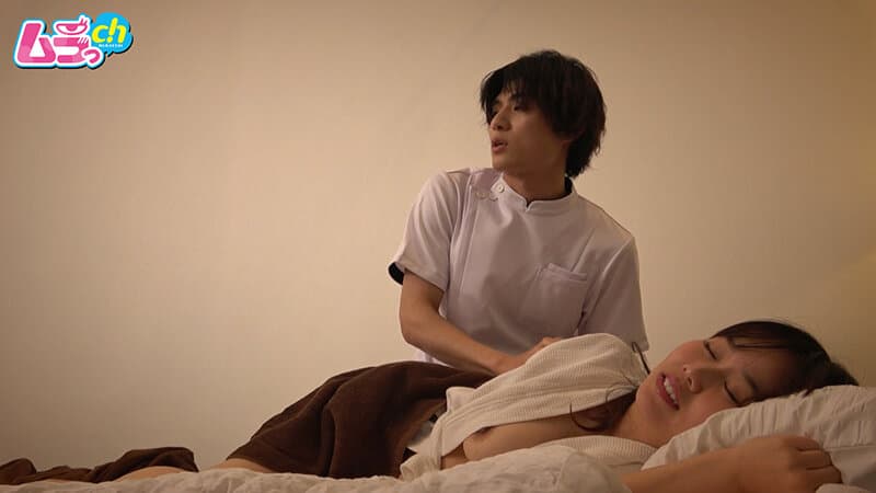 h_1534grmo00314 | ホテル部屋REC あん摩マッサージ指圧師の理性はもちふわ巨乳で吹っ飛ぶ！！女性向け風俗と勘違いし誘惑してくる女に我慢できず隠し持っていた長い巨根が大暴走！！ 画像 3