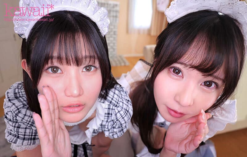 kavr00505 | 【VR】【Wアニメボイス】【脳イキ囁き特化】ベロキス、絶対領域、挟み撃ち…五感を支配する性処理専門メイド 今田光 谷村凪咲 画像 3