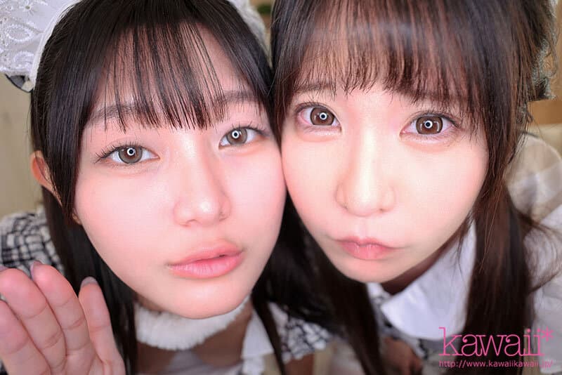 kavr00505 | 【VR】【Wアニメボイス】【脳イキ囁き特化】ベロキス、絶対領域、挟み撃ち…五感を支配する性処理専門メイド 今田光 谷村凪咲 画像 4
