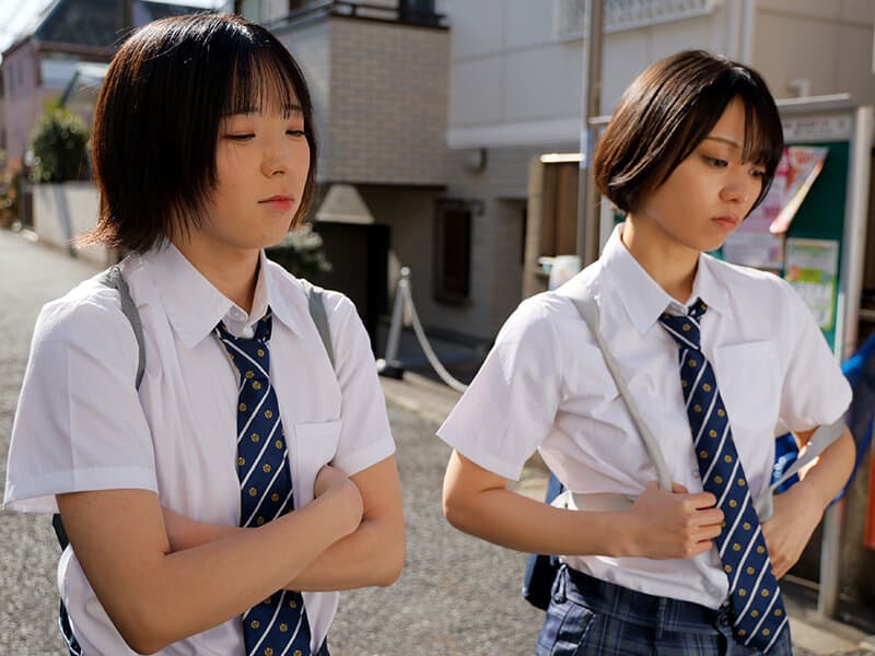 nvh00080 | 男子校の親友は実は女子！？ ニューハーフつるぺたボーイッシュレズビアン 近藤ムム/もなみ鈴 画像 1