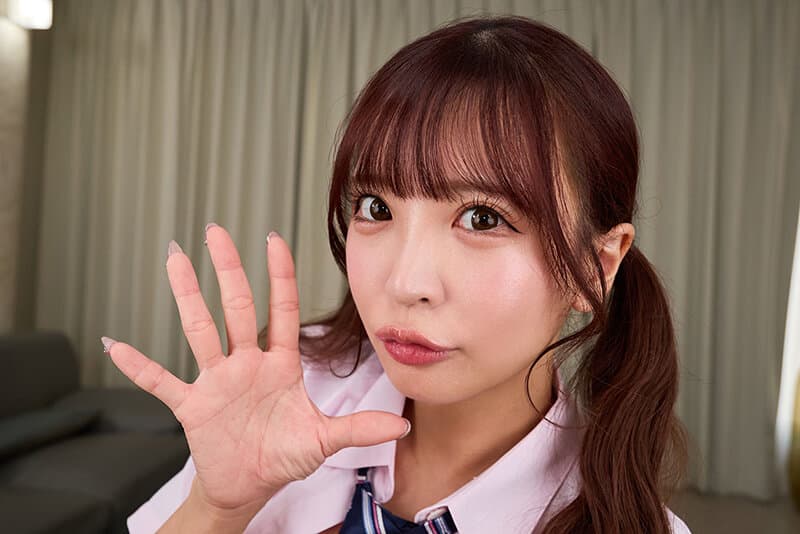 savr01062 | 【VR】人生掻き乱されるほど大胆で過激な誘惑に、自分を見失わせる超小悪魔生徒 小那海あや 画像 5